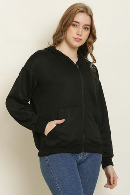 CANIDAE FASHION Full Sleeve Solid Women Sweatshirt