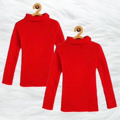 ENVINO OUTFIT Full Sleeve Self Design Boys & Girls Sweatshirt