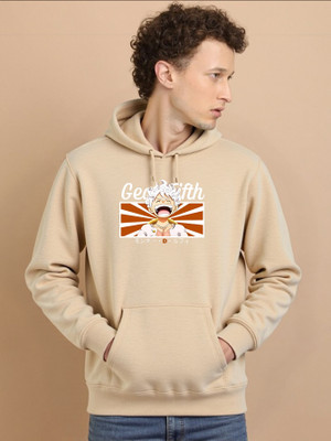 Adam White Full Sleeve Graphic Print Men Sweatshirt