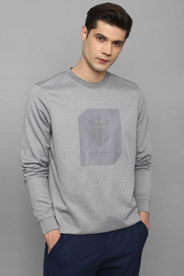 Louis Philippe Ath.Work Full Sleeve Printed Men Sweatshirt