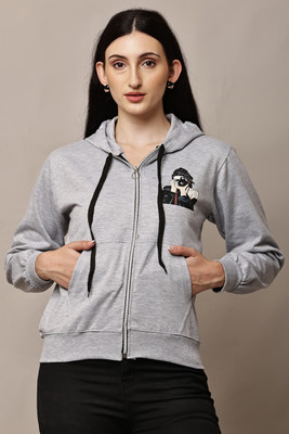 1stLov Full Sleeve Graphic Print Women Sweatshirt