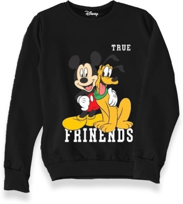 DISNEY BY MISS & CHIEF Full Sleeve Printed Boys Sweatshirt