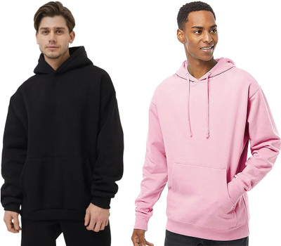 Datalact Full Sleeve Solid Men Sweatshirt
