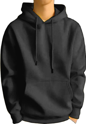 Lripsome Full Sleeve Solid Men Sweatshirt