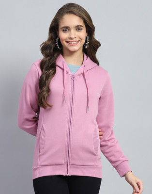 MONTE CARLO Full Sleeve Solid Women Sweatshirt