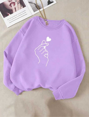 Draxstar Premi Full Sleeve Printed Women Sweatshirt