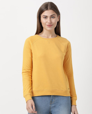 JOCKEY Full Sleeve Solid Women Sweatshirt