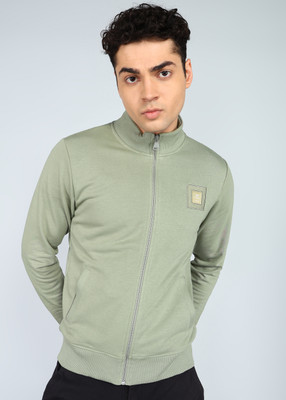 FLYING MACHINE Full Sleeve Solid Men Sweatshirt