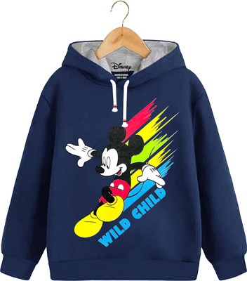 DISNEY BY MISS & CHIEF Full Sleeve Printed Boys Sweatshirt