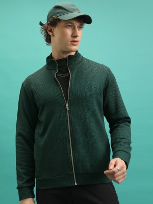 HIGHLANDER Full Sleeve Self Design Men Sweatshirt