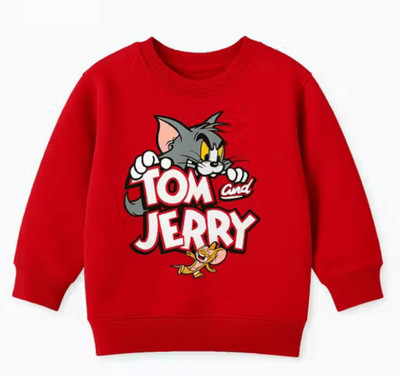 grasps Full Sleeve Printed Boys & Girls Sweatshirt