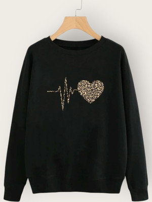 Draxstar Premi Full Sleeve Printed Women Sweatshirt