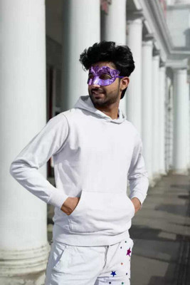 Sahuone Full Sleeve Solid Men Sweatshirt
