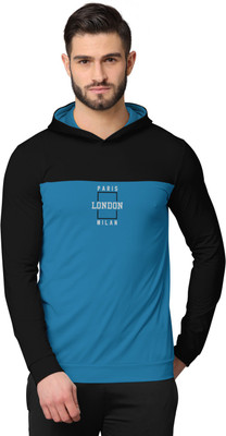 Bullmer Full Sleeve Color Block Men Sweatshirt