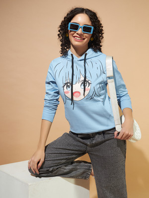 THE DRY STATE Full Sleeve Printed Women Sweatshirt