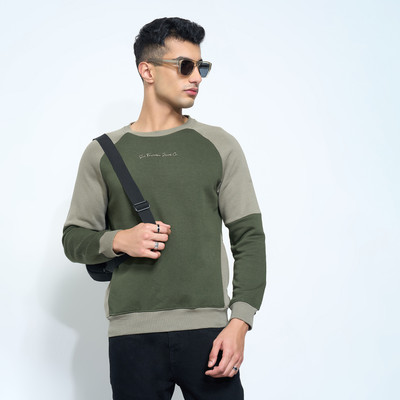 SF Jeans by Pantaloons Full Sleeve Solid Men Sweatshirt