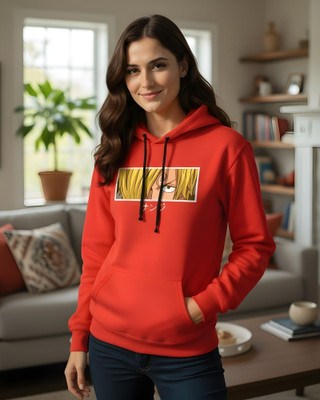 flyind Full Sleeve Printed Women Sweatshirt