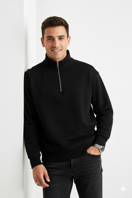 Alvis Trends Full Sleeve Solid Men Sweatshirt