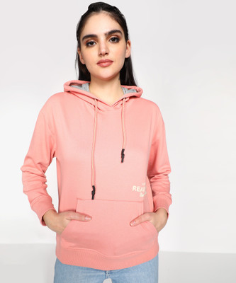 NUMERO UNO Full Sleeve Solid Women Sweatshirt