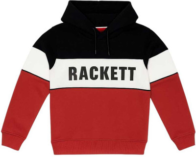 Pink Paradise Full Sleeve Color Block, Printed Boys Sweatshirt