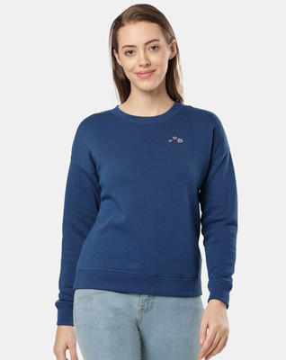 JOCKEY Full Sleeve Solid Women Sweatshirt