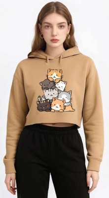 BELTLY Full Sleeve Animal Print Women Sweatshirt
