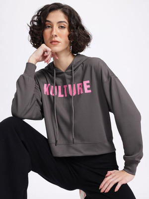 Glitchez Full Sleeve Printed Women Sweatshirt