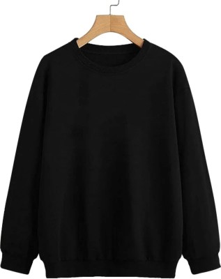 PERFETTE WOLLO Full Sleeve Solid Women Sweatshirt