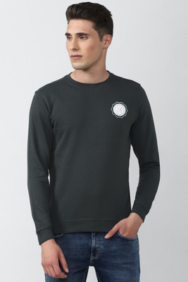 VAN HEUSEN Full Sleeve Solid Men Sweatshirt