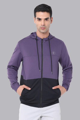 VAN HEUSEN Full Sleeve Color Block Men Sweatshirt