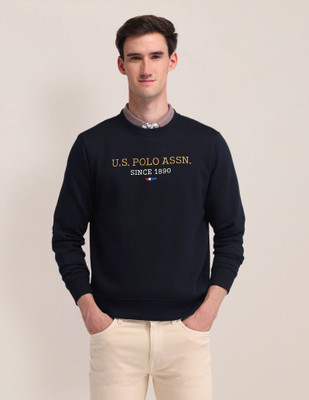 U.S. POLO ASSN. Full Sleeve Graphic Print Men Sweatshirt