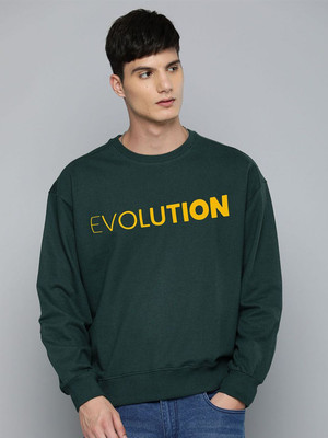 R.Code by The Roadster Life Co. Full Sleeve Printed Men Sweatshirt