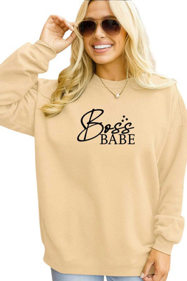 MAJESTIC FASHION Full Sleeve Printed Women Sweatshirt