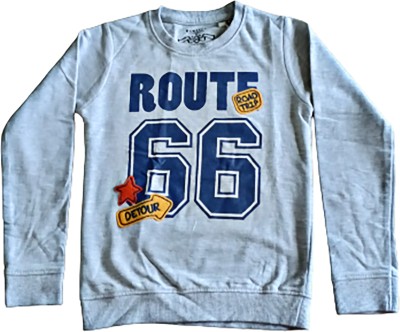 Fashion hut Full Sleeve Printed Boys Sweatshirt