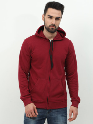 WOOSTRO Full Sleeve Solid Men Sweatshirt