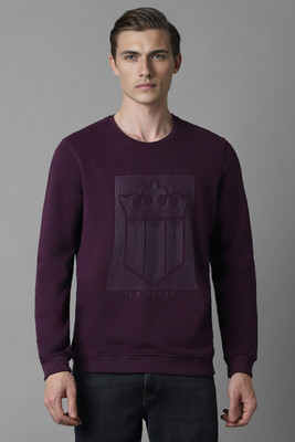 LOUIS PHILIPPE Full Sleeve Printed Men Sweatshirt
