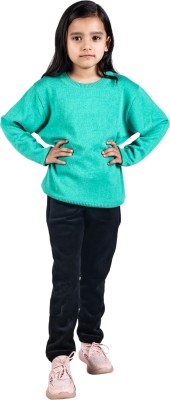 TinyCubs Full Sleeve Self Design Girls Sweatshirt