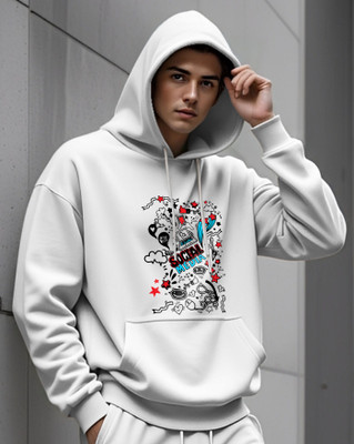 AOOSH Full Sleeve Printed Men Sweatshirt