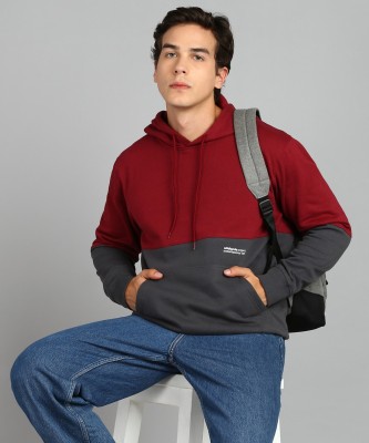 METRONAUT Full Sleeve Color Block Men Sweatshirt
