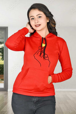 Hgwart Full Sleeve Printed Women Sweatshirt
