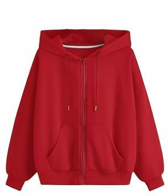 Deepra Creation Full Sleeve Solid Women Sweatshirt