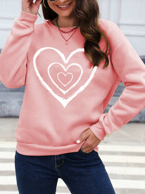 RIGO Full Sleeve Printed Women Sweatshirt