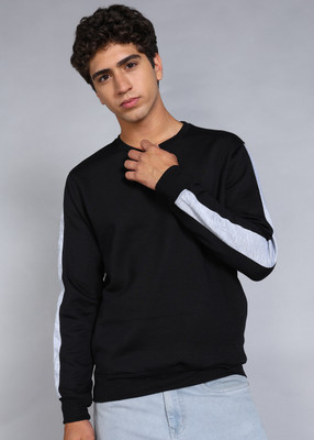METRONAUT Full Sleeve Color Block Men Sweatshirt