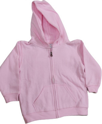 PK Collection 3/4th Sleeve Solid Girls Sweatshirt