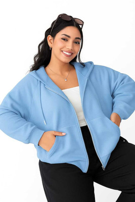 SPOWEARY Full Sleeve Solid Women Sweatshirt