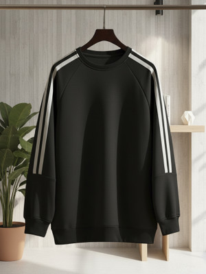 FashionAndYOUTH Full Sleeve Striped Men Sweatshirt