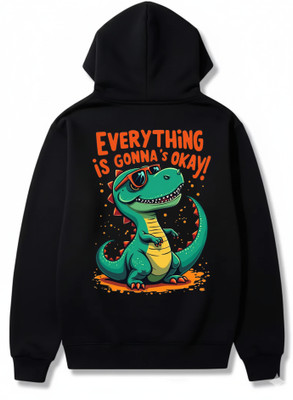 MARVIX Full Sleeve Animal Print, Graphic Print, Printed Men Sweatshirt