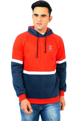 WEATHER CHANGER Full Sleeve Color Block Men Sweatshirt