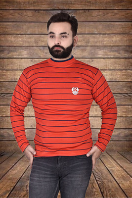 ROYALS ICEBERG Full Sleeve Striped Men Sweatshirt