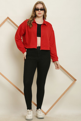 UNIVERSAL ACCESSE Full Sleeve Solid Women Jacket